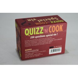 Quizz'N cook Special Vin ? jeu quiz mango oenologie vins soirée
