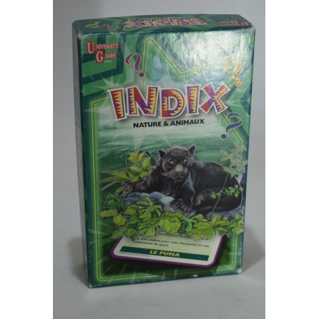 Indix Edition Nature & animaux jeu de société University games jeux cartes a jouer