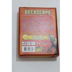 Deckspace la malediction du sphinx Edition super meeple Escape room jeu de société jeux de cartes a jouer