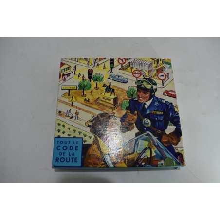 Tout le code de la route Vintage jeux anciens permis signalisation jeu de société images