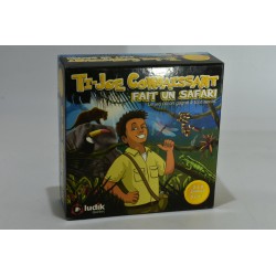 Ti-Joe connaissant fait un safari Edition ludik Québec jeu de société jeux savoir conquête animal