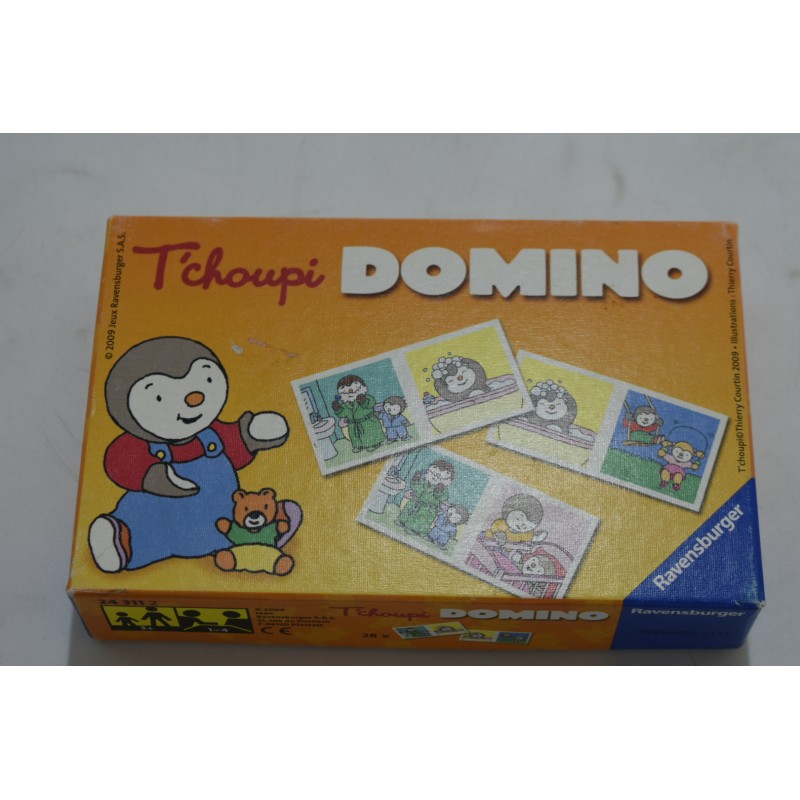 Domino Tchoupi Edition Ravensburger jeu de société jeux memo loto images ourson