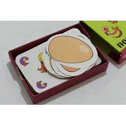 Piou Piou Edition Djeco jeu de société jeux de cartes a jouer stratégie renard panic poulailler