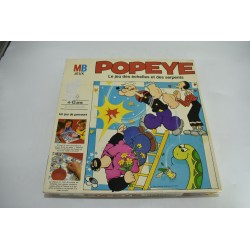 Popeye 1979 Edition Mb Jeux jeu des echelles et des serpents parcours dessins animés jeux de société