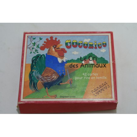 Cocorico le cri des animaux Edition dagobert le rire en famille jeu de société jeux de cartes a jouer