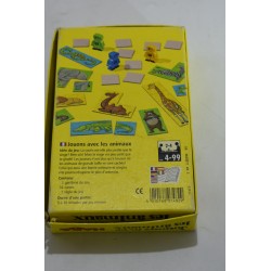 Jouons avec les Animaux Edition Haba jeu de société jeux savane jungle nature bois taille