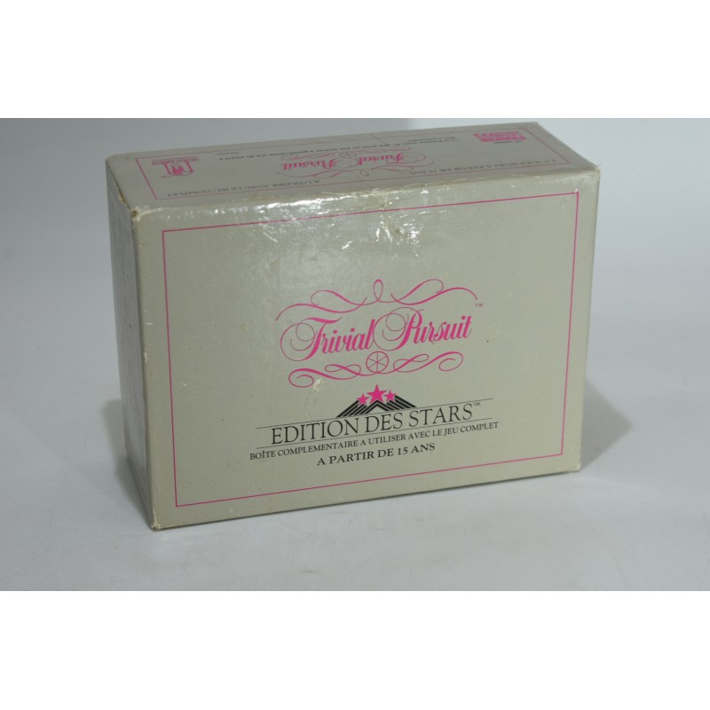 Trivial Pursuit Edition des Stars jeu de société jeux complementaire Extension hasbro parker