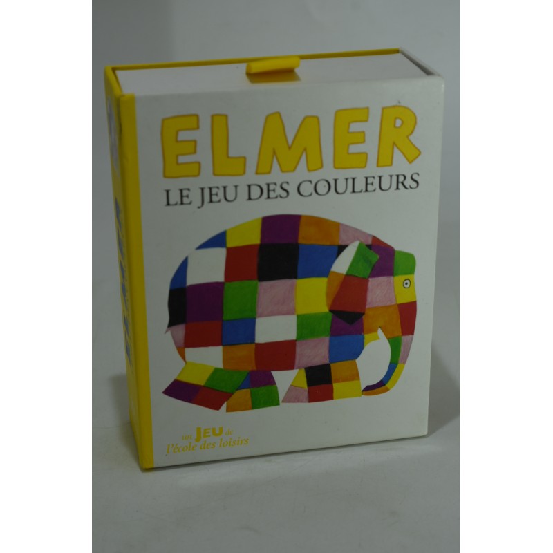 Elmer le jeu des couleurs Edition l'ecole des loisirs jeux de société play bac