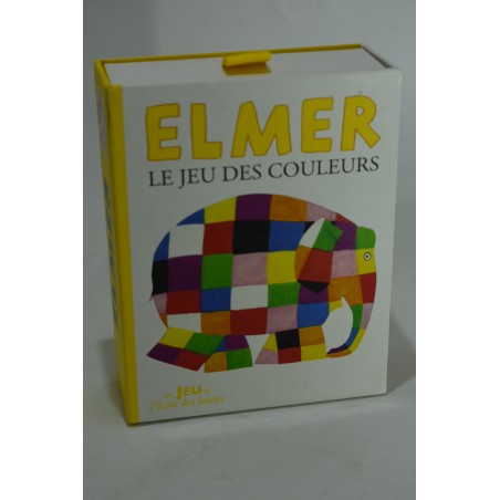 Elmer le jeu des couleurs Edition l'ecole des loisirs jeux de société play bac