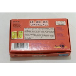 Le jeu des contraires Edition jeux Fx jeu de société cartes a jouer