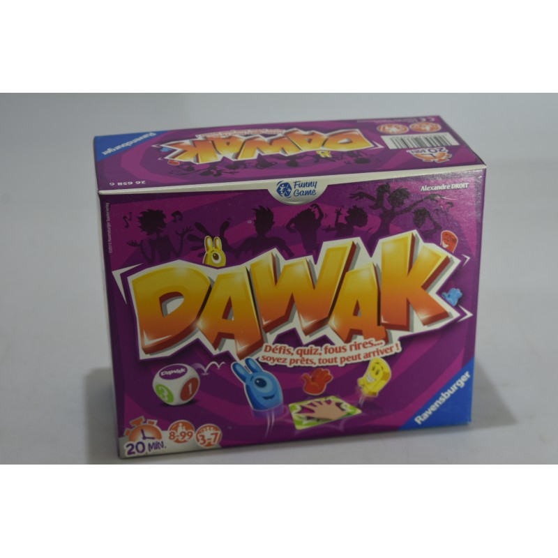 Dawak Défis  Fous Rires Quiz Ravensburger Jeux De Société Jeu De Dé Funny Game