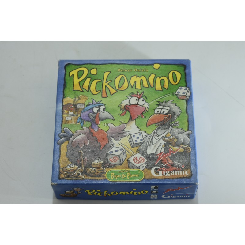 Pickomino Edition Gigamic Pique & Plume collection jeu de société jeu zock dés dominos pickominos