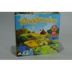 Kingdomino Edition Blue Orange jeu de société spiel des jahres jeux king domino dominos tuiles meeple Carcassonne