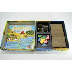 Kingdomino Edition Blue Orange jeu de société spiel des jahres jeux king domino dominos tuiles meeple Carcassonne