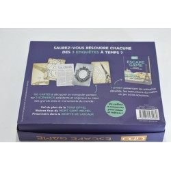 Escape Game Géo nouvelle edition Geo le mag 3 enquetes jeu de société jeux