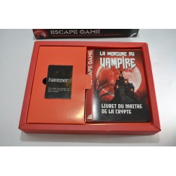 La morsure du vampire Edition marabout escape game jeu de société jeux enigmes