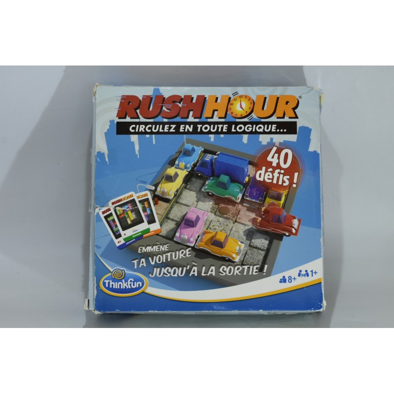 Rush Hour Edition Thinkfun 40 défis voiture sortie labyrinthe jeu de société jeux ravensburger