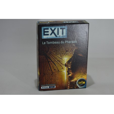 Exit le jeu Le tombeau du pharaon  Iello jeux de société escape game