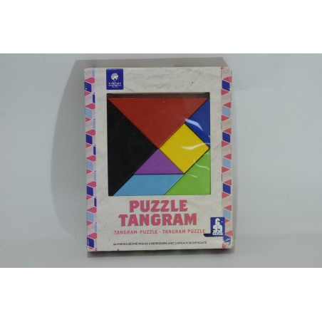 Tangram Puzzle Bois Nature & Decouvertes formes Géometriques katamino casse tete