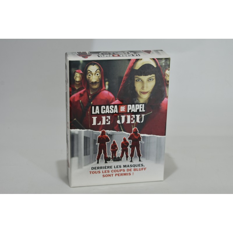 La casa de papel Edition Larousse le jeu Netflix masques casse film escape game jeux de société serie
