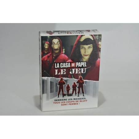 La casa de papel Edition Larousse le jeu Netflix masques casse film escape game jeux de société serie