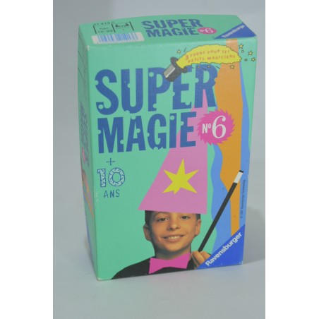 Super Magie 1997 numéro 6 jeu edition Ravensburger jeux magiciens magiques boites