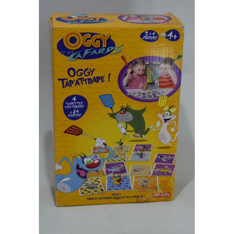 Oggy et les cafards Tap' Attrape edition lansay jeu de société jeux cartes a jouer tapettes chasse taupes