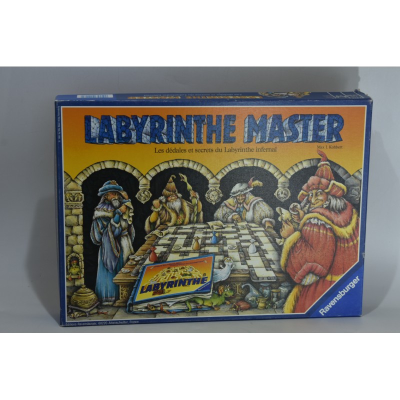 Labyrinthe Master 1991 Edition Ravensburger les dédales du labyrinth infernal retro vintage jeu de société
