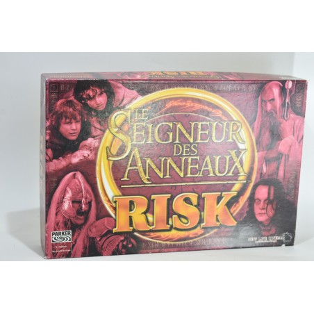 Risk Edition Les Seigneur des Anneaux jeu de société hasbro parker conquete des terres du milieu jeux figurines film