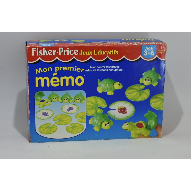 Fisher Price Jeux Educatifs Mon premier Mémo tortues nenuphar