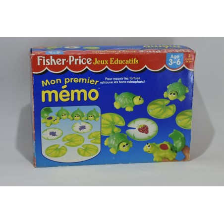 Fisher Price Jeux Educatifs Mon premier Mémo tortues nenuphar
