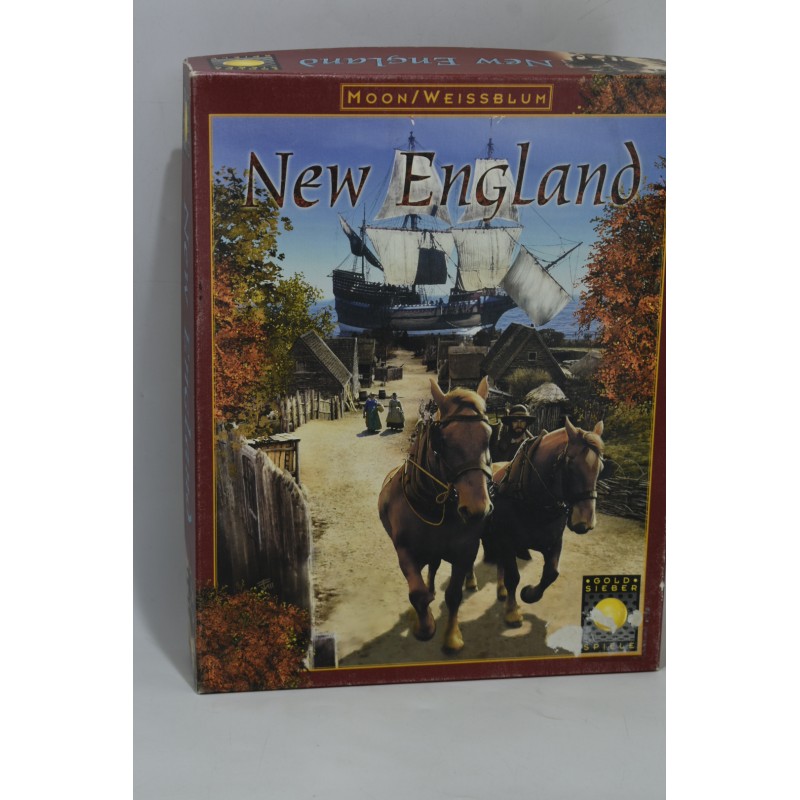 New England 1621 nouvelle Angleterre Edition Gold Sieber Spiele jeu de société jeux Moon Weissblum