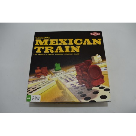 Mexican Train Original Edition Tactic Domino game double 9 trains