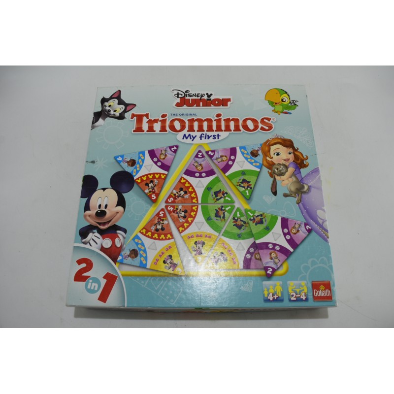 Triominos Disney Junior my first Edition goliath jeu de société dominos jeux original Tri omino domino