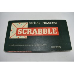 Scrabble Edition francaise Jeux spear jeu de lettres Habourdin Mattel luxe duplicate compétition voyage poche