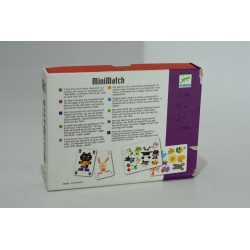 Minimatch Edition Djeco jeu d'observation et de rapidité jeux de société mini match dobble jungle party cartes