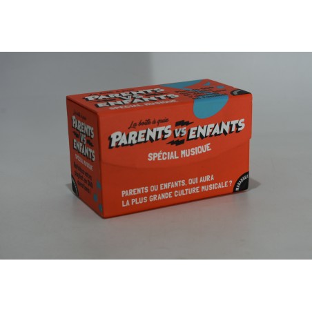 La Boite a quiz Special Musique parents Vs Enfants Edition Marabout jeu de société jeux questions défis famille