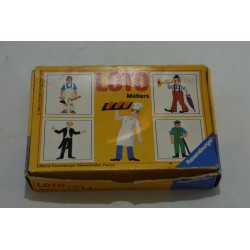 Loto Des metiers 1986 edition Ravensburger jeu de société jeux vintage retro memo domino image