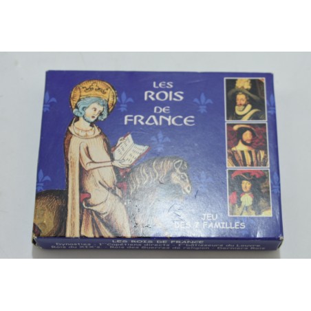 Jeu des 7 familles A l'époque du Roi cartes a jouer Editions Dusserre collection  histoire