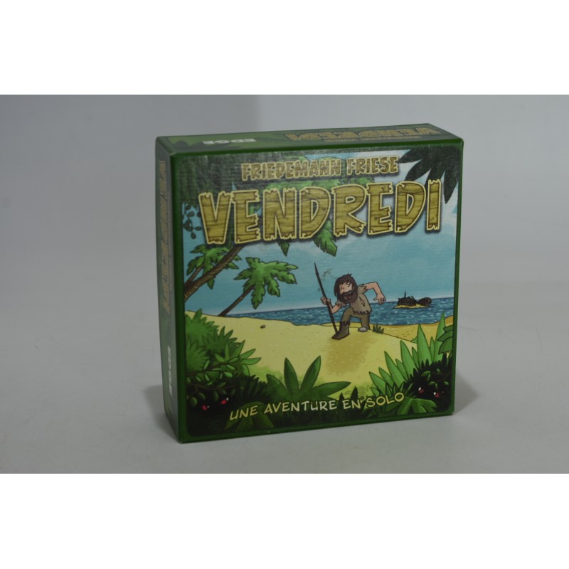 Vendredi Edition Edge aventure en Solo jeu de société jeux cartes a jouer robinson crusoé
