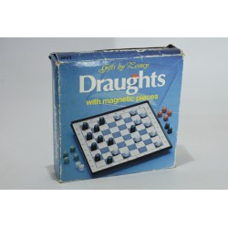 Draughts 1975 with Magnetic pieces Matchbox gifts by lesney jeu de dames damier magnétique voyage