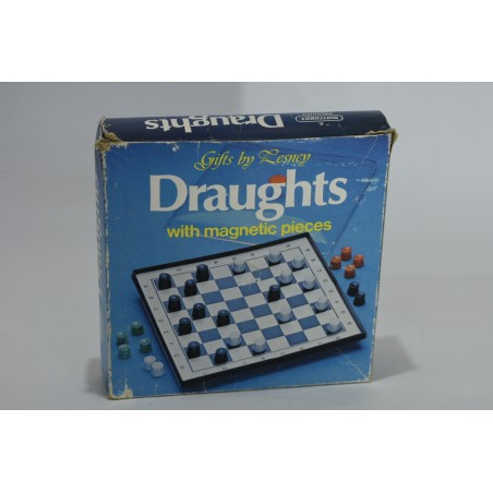 Draughts 1975 with Magnetic pieces Matchbox gifts by lesney jeu de dames damier magnétique voyage