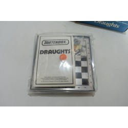 Draughts 1975 with Magnetic pieces Matchbox gifts by lesney jeu de dames damier magnétique voyage