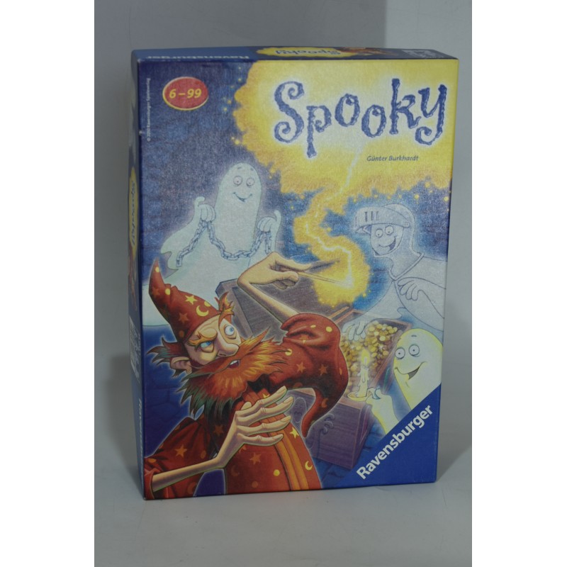 Spooky Edition Ravensburger Jeu de société jeux fantôme Casper trésor cartes or