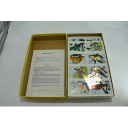 Les Oiseaux un loto Volumetrix jeu de société jeux cartes vintage ancien jeu nature sauvage