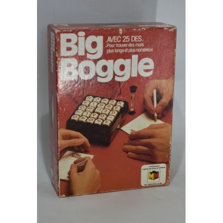 Big Boggle Edition Miro mots jeu de société  jeux de dés lettres rapidité