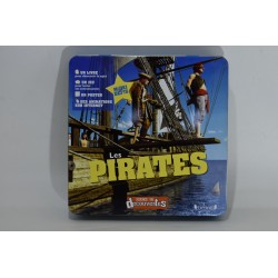 Les Pirates coffret metal livre jeu science & vie decouvertes Edition Grund jeux de société