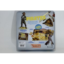 Les Pirates coffret metal livre jeu science & vie decouvertes Edition Grund jeux de société