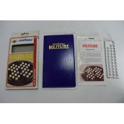 Vintage 1993 Magnetic Pocketable Solitaire jeux nathan jeu de société voyage pocket magnetique