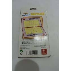 Vintage 1993 Magnetic Pocketable Solitaire jeux nathan jeu de société voyage pocket magnetique